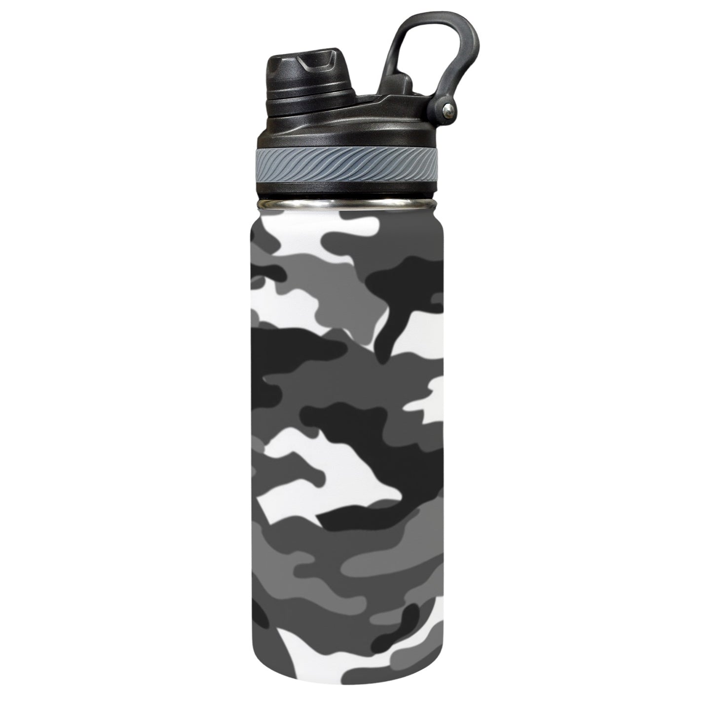 RR Camo Insulated Travel Water Bottle