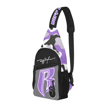 RR Crossbody Bag Purple Camo