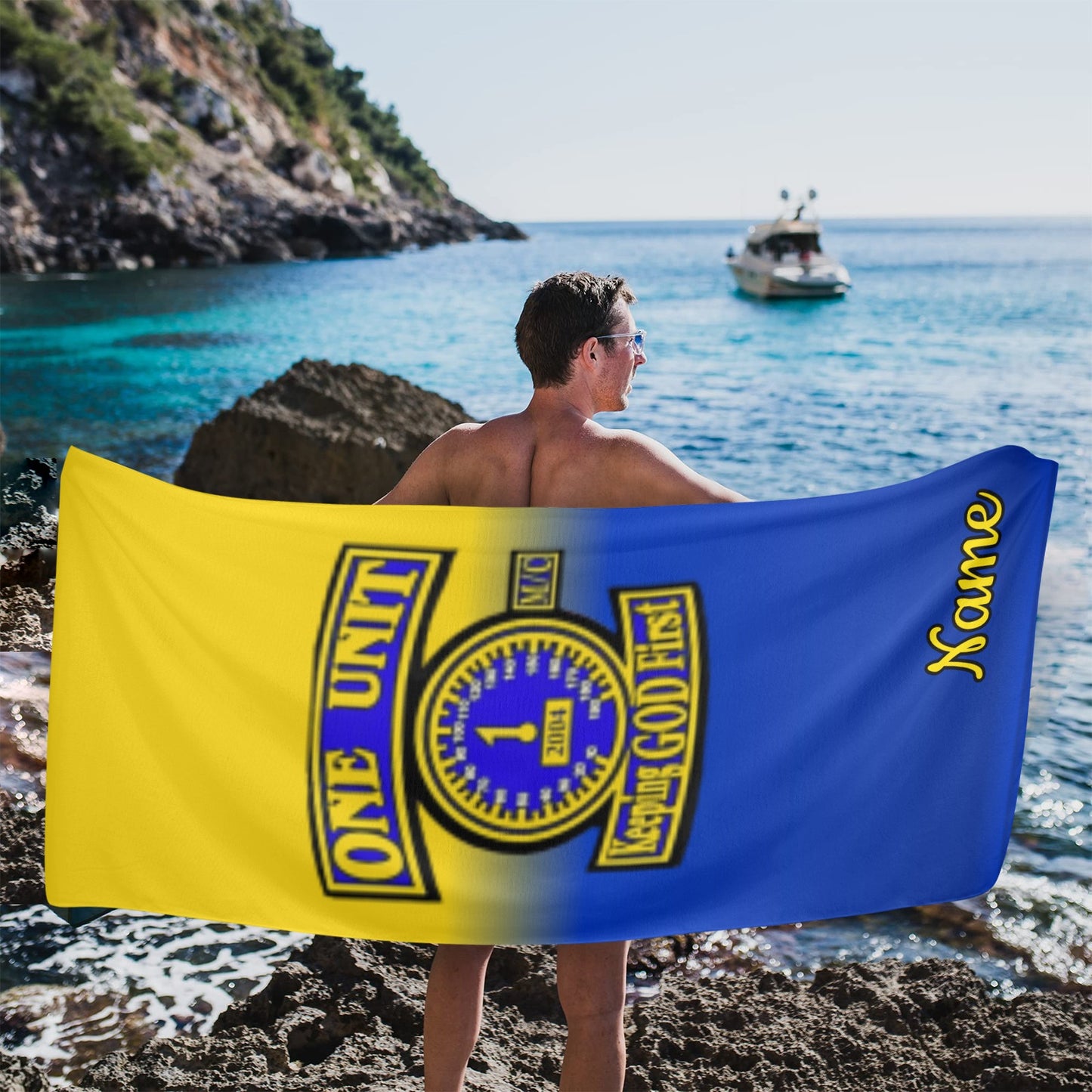 One Unit Towel Beach Towel 31"x71"