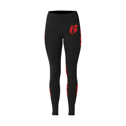 Blk/Red Leggings