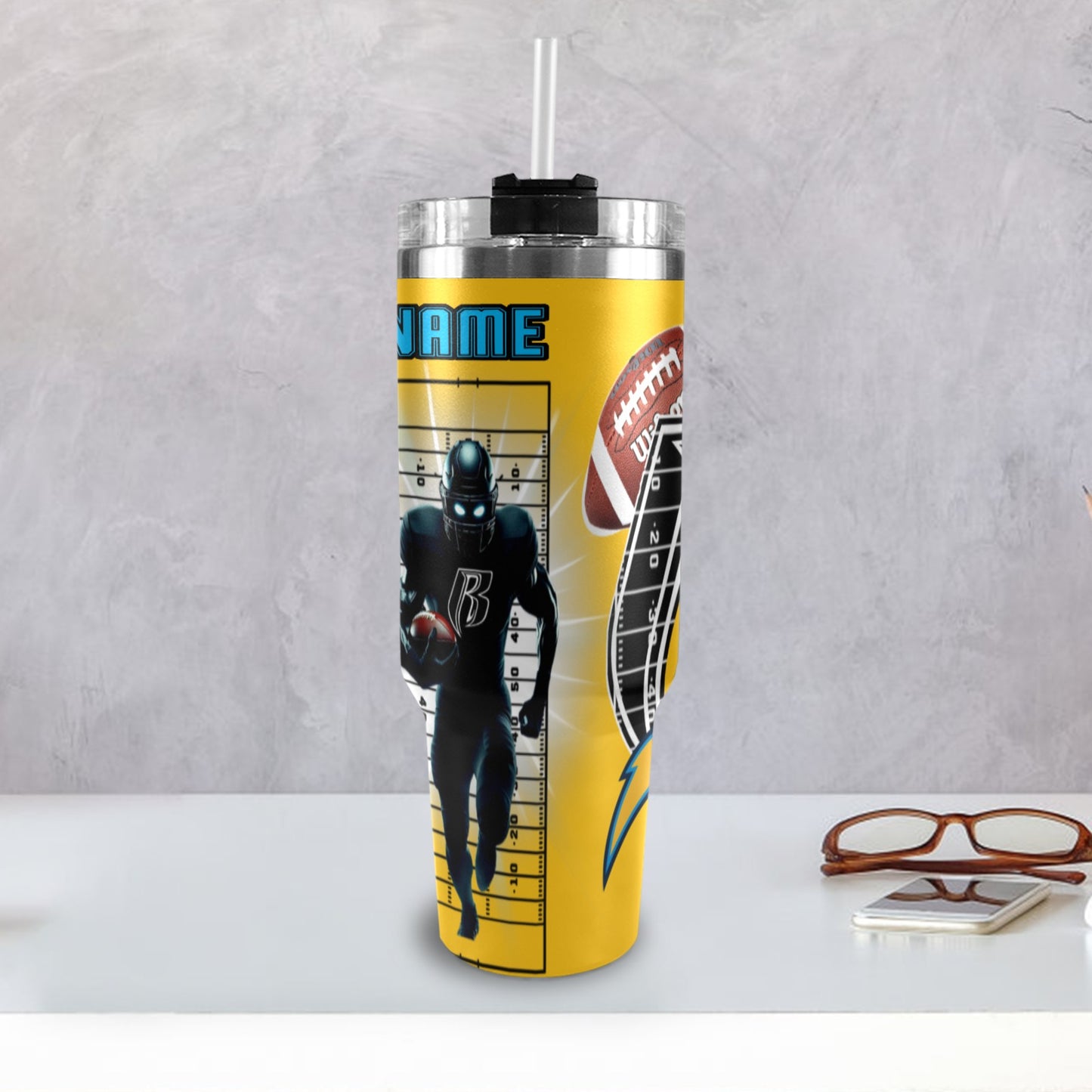 RR CHARGERS 40OZ STAINLESS STEEL TUMBLER 2025