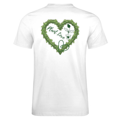 Plant Love Ice Silk Tee - Orchid Purple