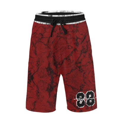 RR Boardshorts Stonewash Red