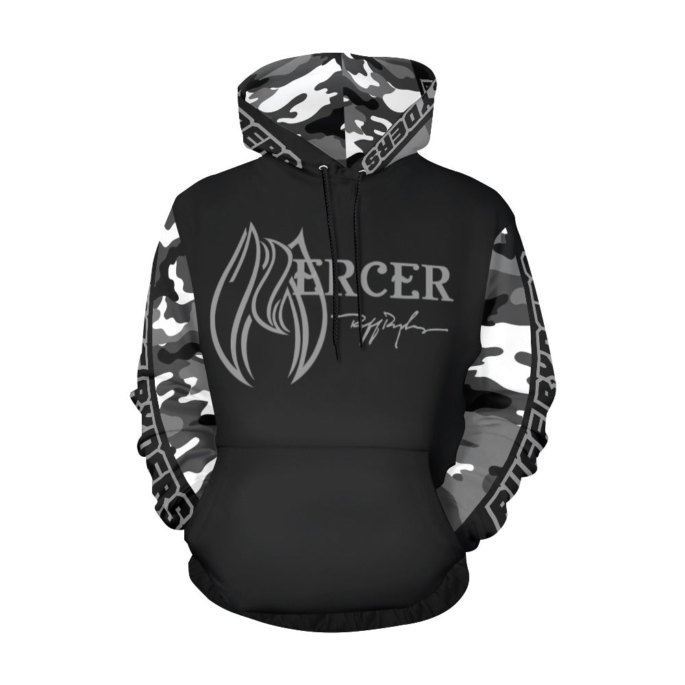 Mercer Lightweight Poly Blend Hoodie Camo