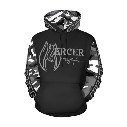 Mercer Lightweight Poly Blend Hoodie Camo