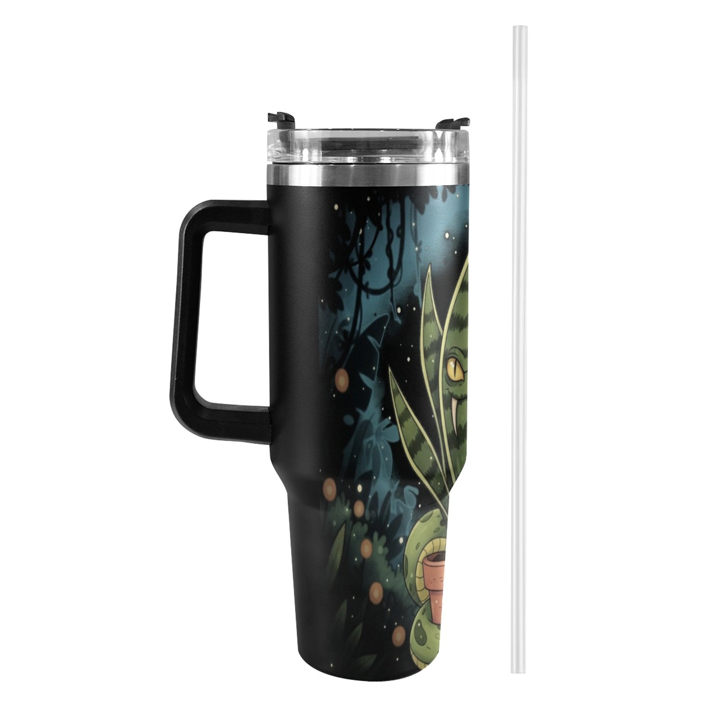 Plant Love Snake Plant 40oz Stainless Steel Tumbler