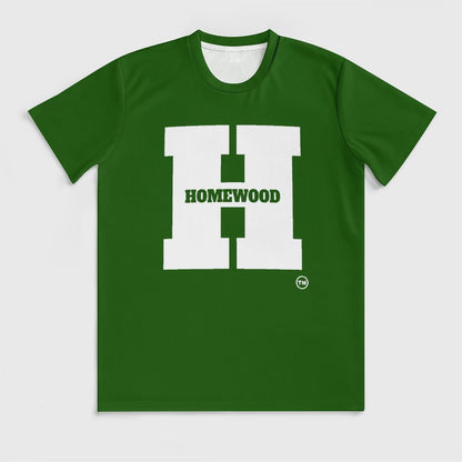Big H Homewood Ice Silk T-shirt Grn/Wht