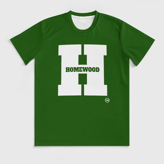 Big H Homewood Ice Silk T-shirt Grn/Wht