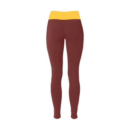 RR Commanders Leggings Maroon