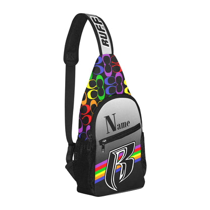 RR Crossbody Bag c0ach All Over Print Chest Bag (Model 1719)