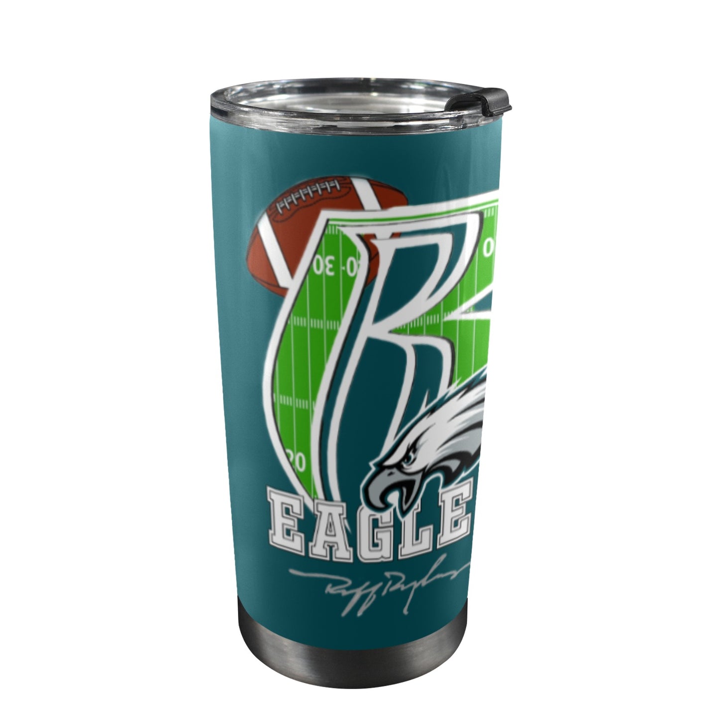 RR Eagles 20 Oz Mobile Tumbler with Lid 2023