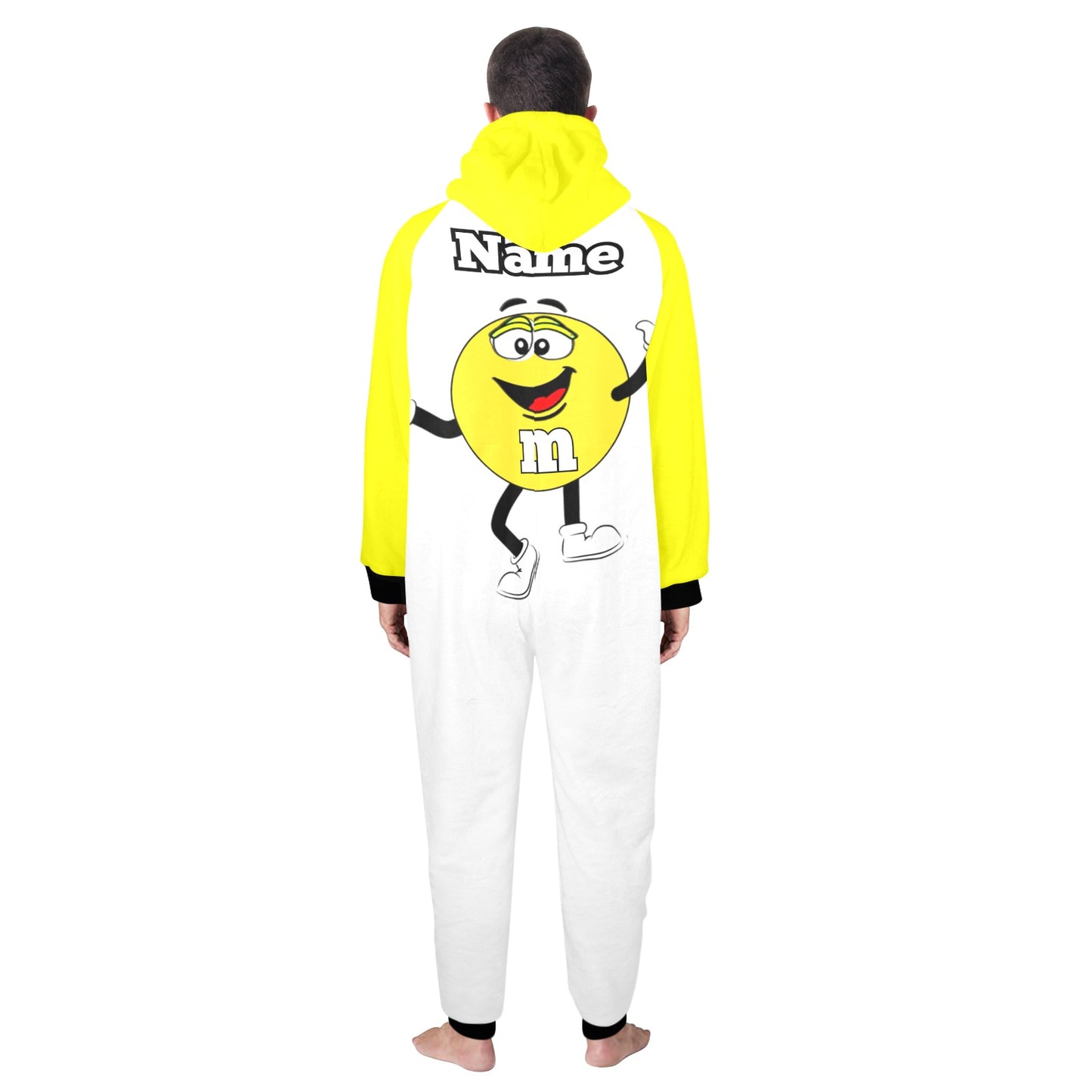 M&M Unisex Onesie Yellow