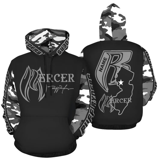 Mercer Lightweight Poly Blend Hoodie Camo