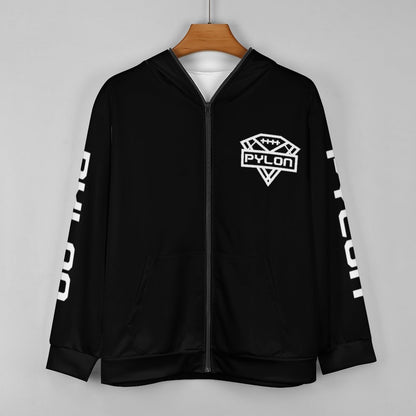 Pylon Full Zip Hoodie Blk