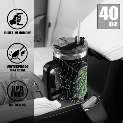 Plant Love Spider Plant 40oz Stainless Steel Tumbler