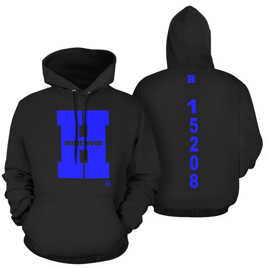 Homewood H Hoodie Blk/Blu