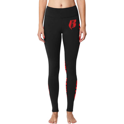 Blk/Red Leggings