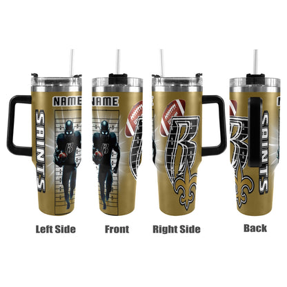 RR SAINTS 40OZ STAINLESS STEEL TUMBLER 2025
