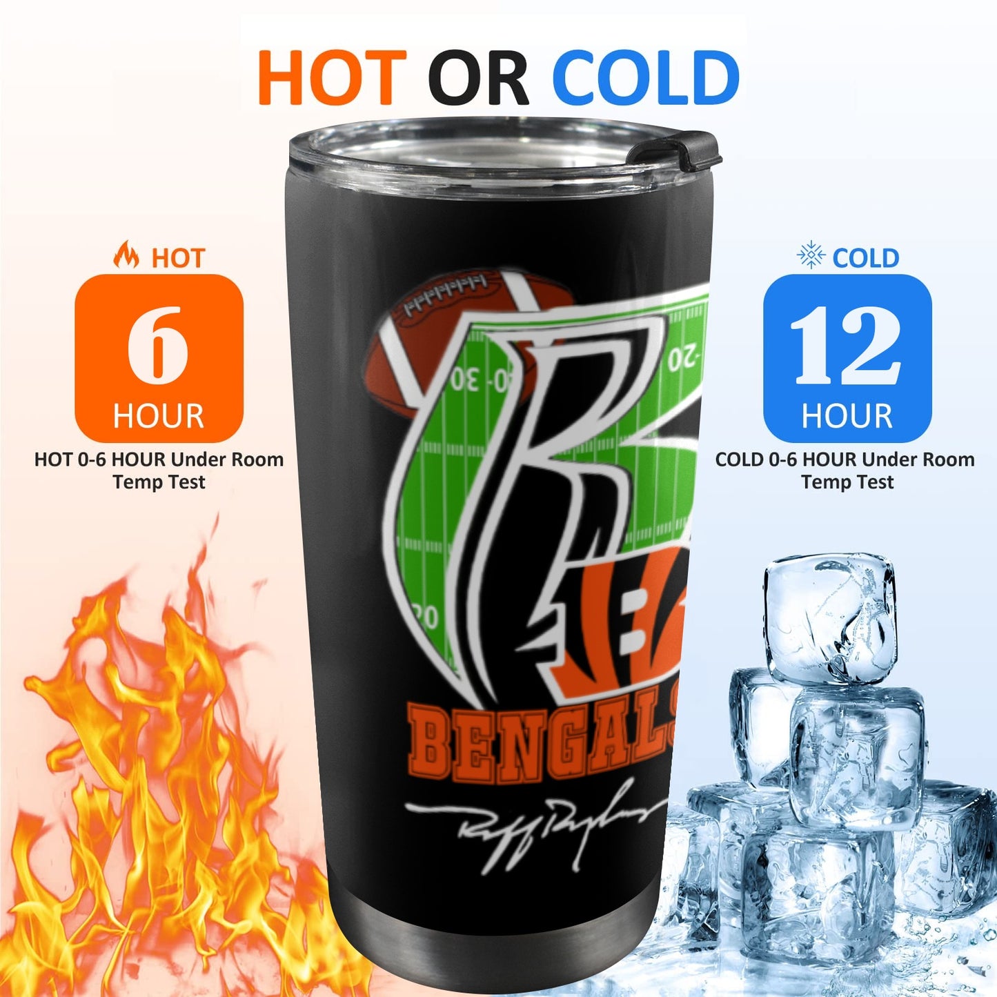 RR Bengals 20oz Mobile Tumbler 2023