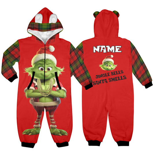 Kids Grinch Onesie Boy