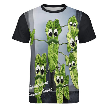 Plant Love Ice Silk Tee - Philodendron Paraiso Verde