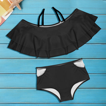 CMR Ruffled Off Shoulder Bikini