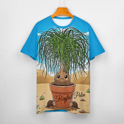 Plant Love Ice Silk Tee - Ponytail Palm