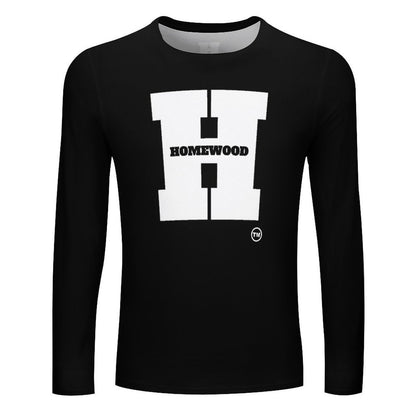 Homewood H Long Sleeve Blk/Wht