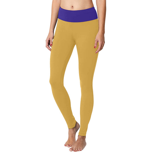 RR Ravens Leggings Gold