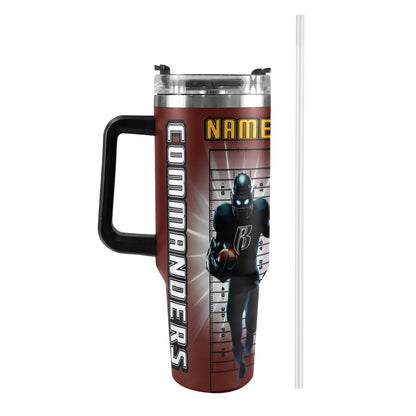 RR COMMANDERS 40OZ STAINLESS STEEL TUMBLER 2025