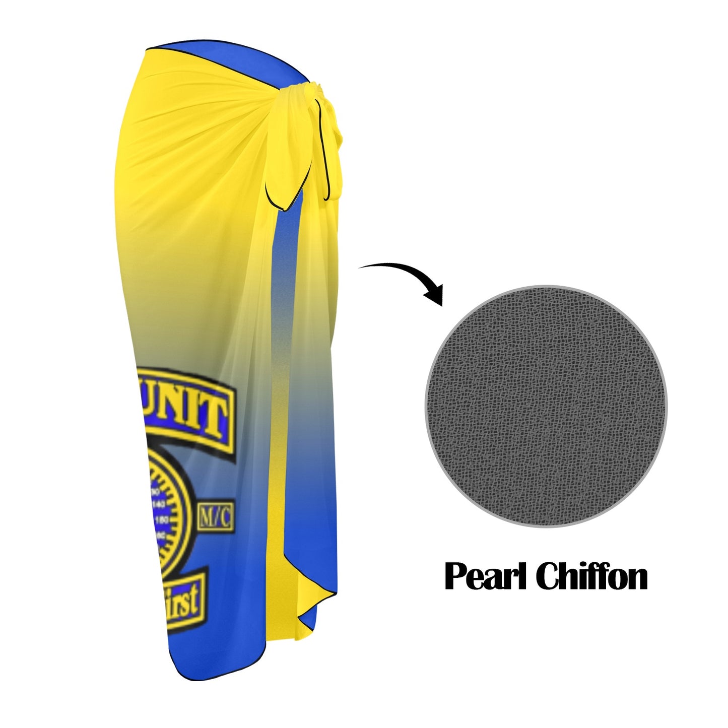 One Unit Beach Long Sarong Wrap 2