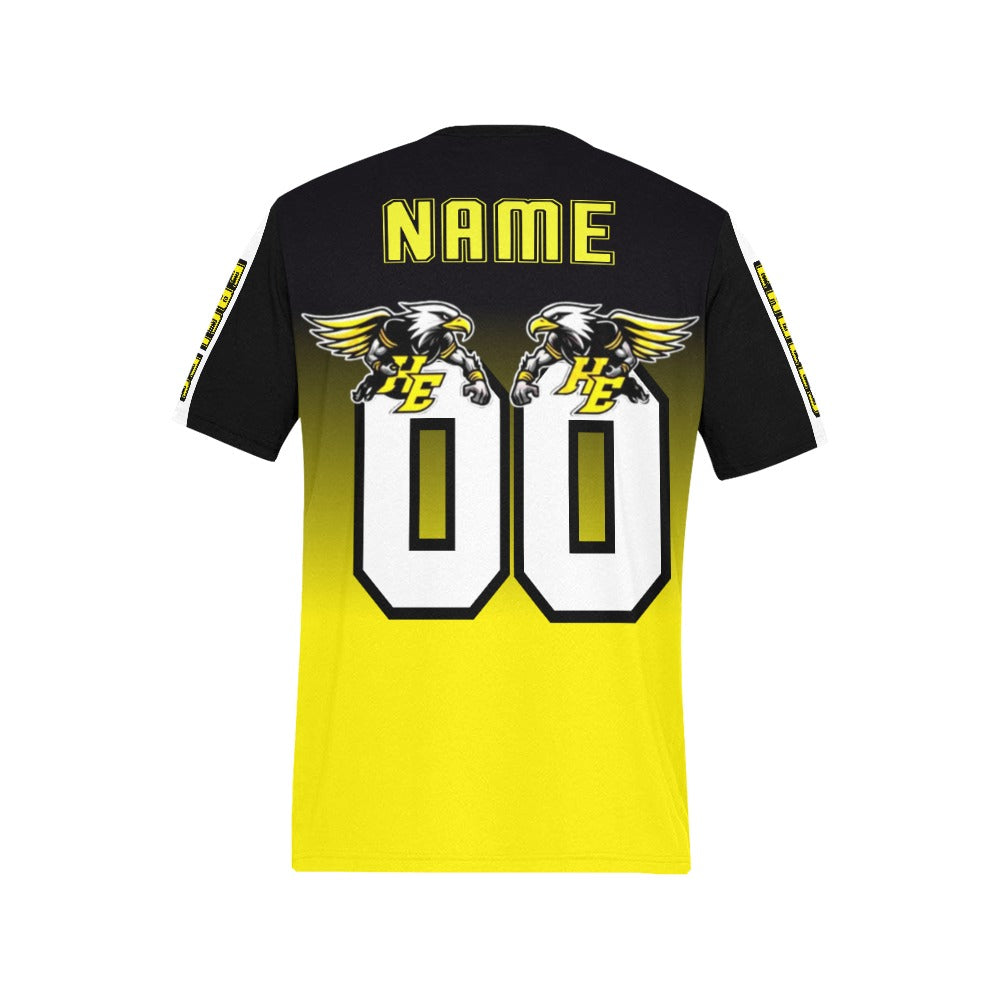 HYA Eagles Football Tee - Add Player name and number.