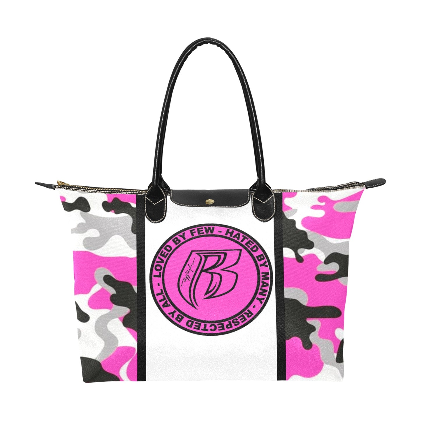 RR Lrg Handbag Pink Camo