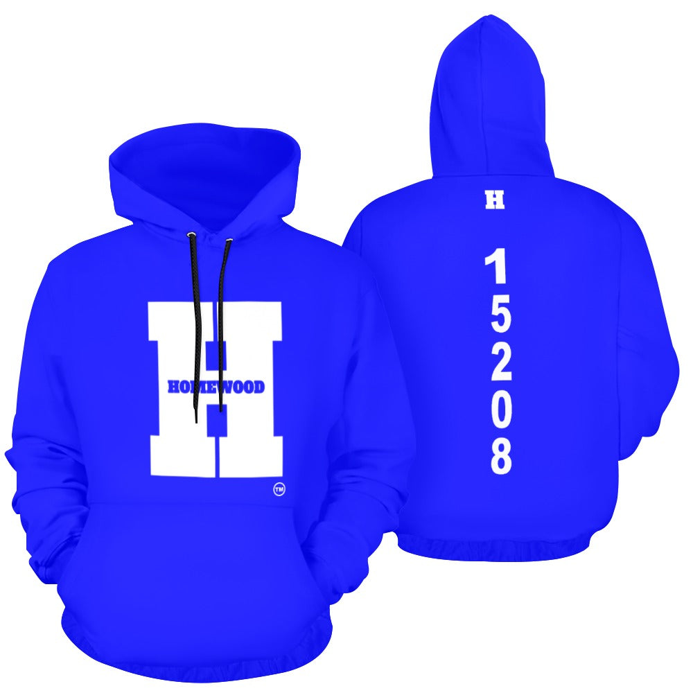 Homewood H Hoodie Blu/Wht