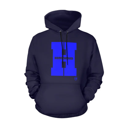 Homewood H Hoodie Blu/Blu