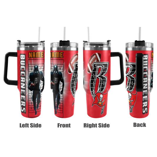 RR BUCCANEERS 40OZ STAINLESS STEEL TUMBLER 2025