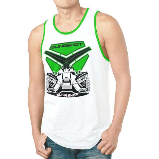 3>2 Mens Tank Green