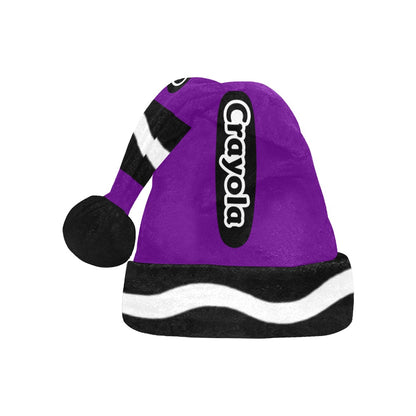 Santa Hat Crayola Purple