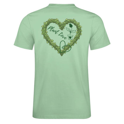 Plant Love Ice Silk Tee - African Violet
