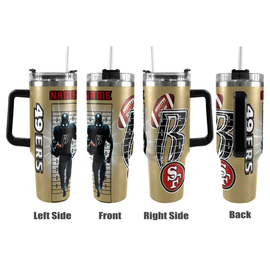 RR 49ERS 40OZ STAINLESS STEEL TUMBLER 2025