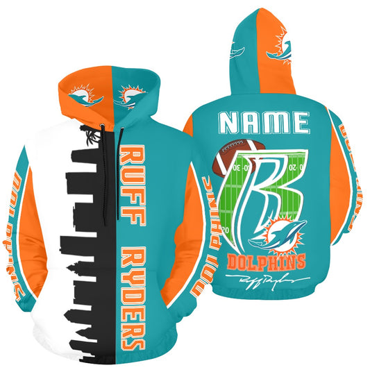 RR Dolphins Silky Hoodie 2023