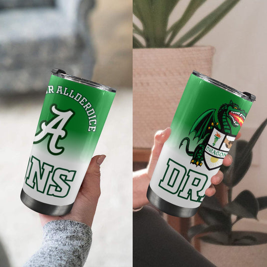 Allderdice Dragons Stainless Steel 20oz Mobile Tumbler