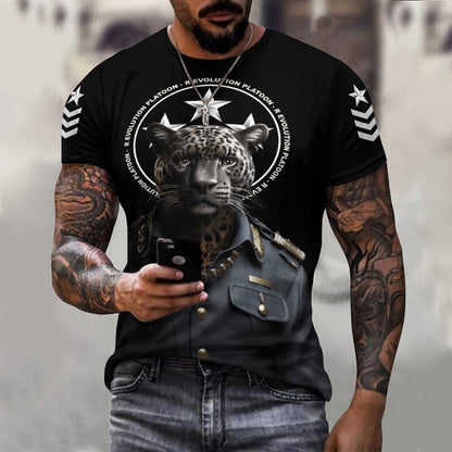 R Evolution Platoon Leopard - Unisex Tee