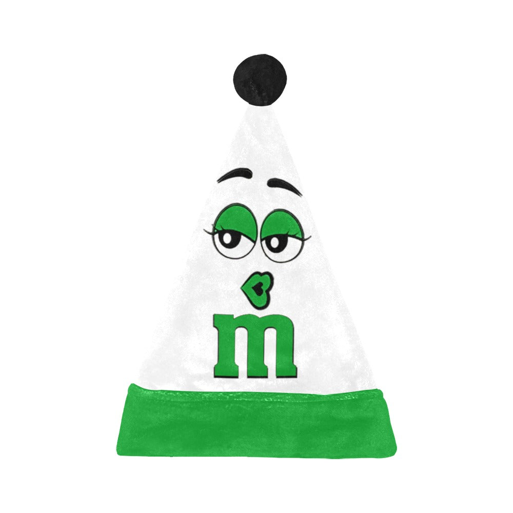 Santa Hat M&M Green