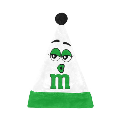 Santa Hat M&M Green