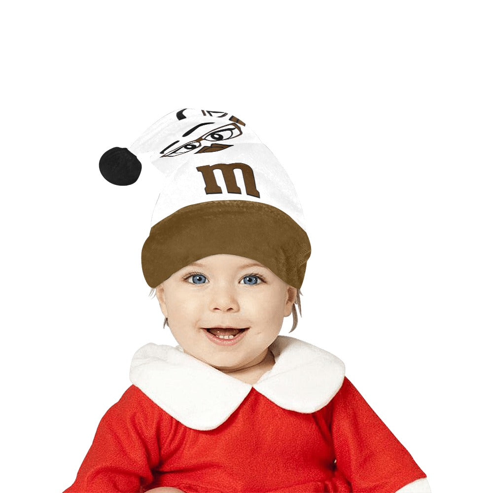 Santa Hat M&M Brown