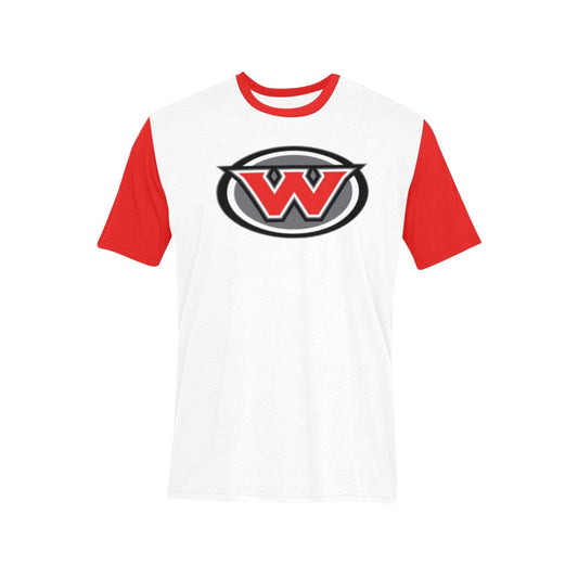 West Cabarrus Tee Wht/Rd