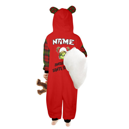 Kids Grinch Onesie Girl