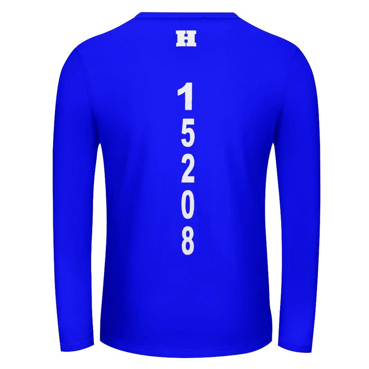Homewood H Long Sleeve Blu/Wht