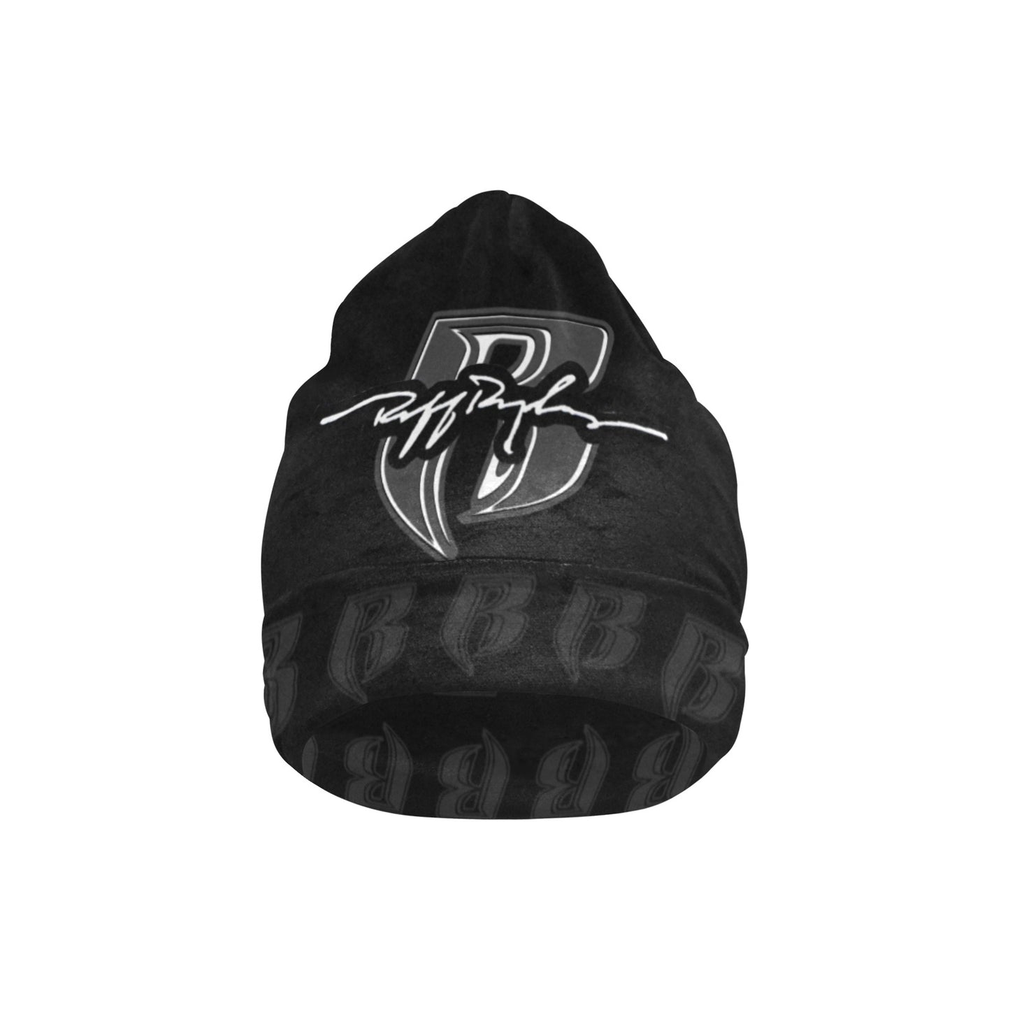 RR Blk Shadow Fleece Beanie